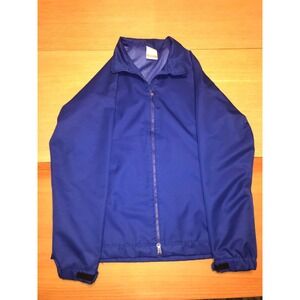 Nike Golf Mens Storm-FIT 10 Royal Blue Full Zip Windbreaker Jacket Medium